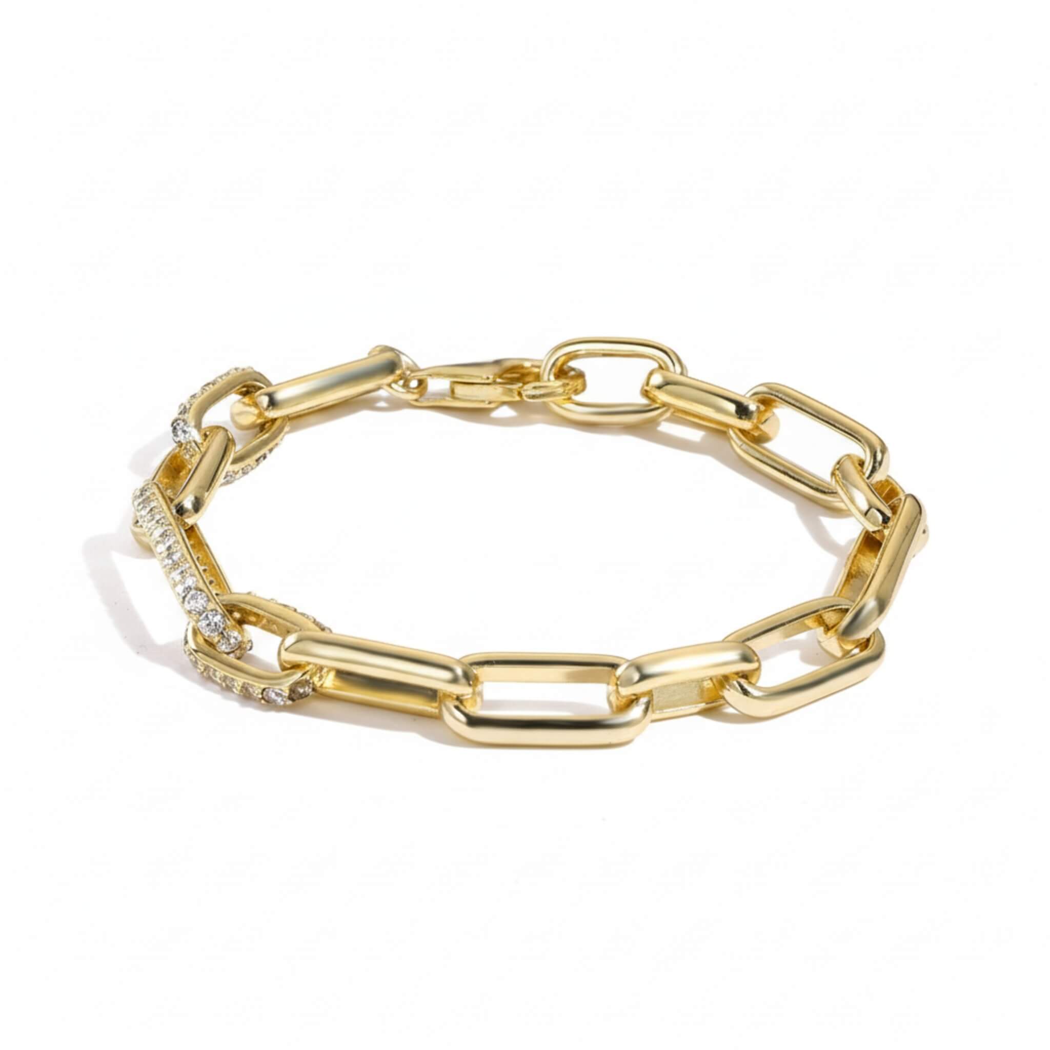 Pavé Link Bracelet
