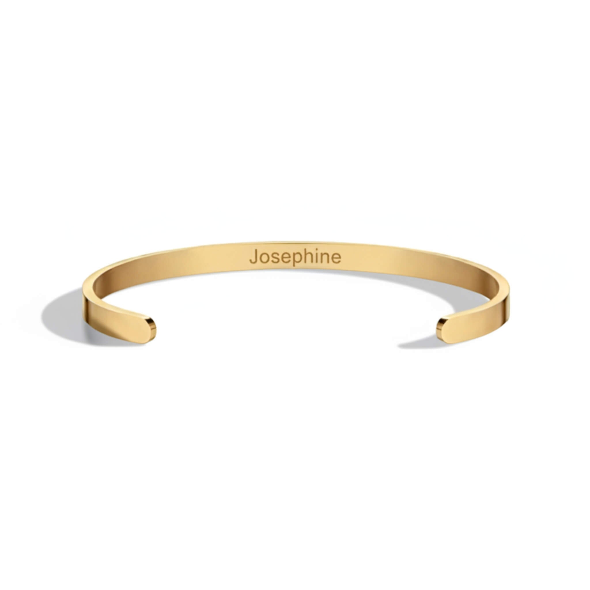 Personalised Minimal Cuff Bracelet