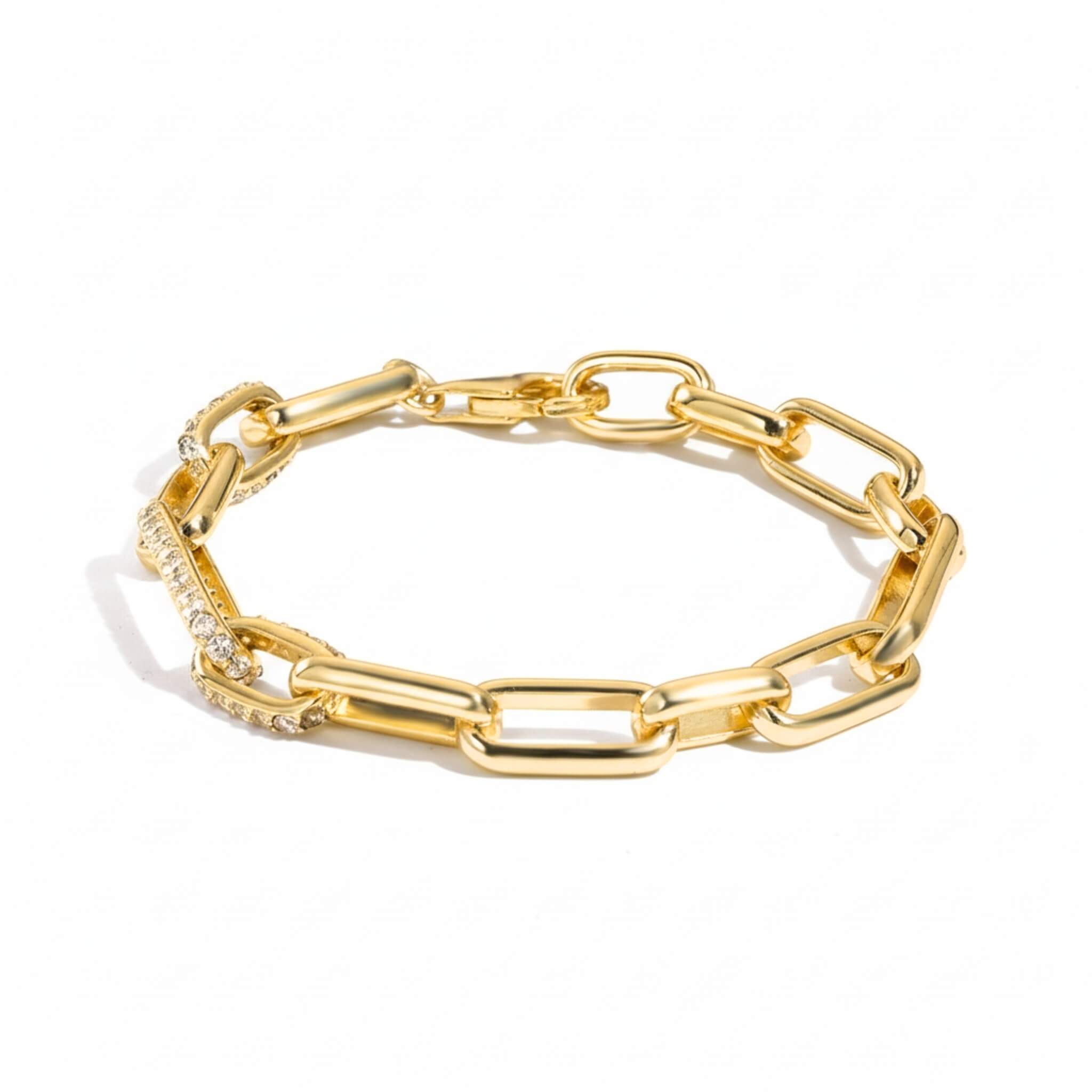 Pavé Link Bracelet