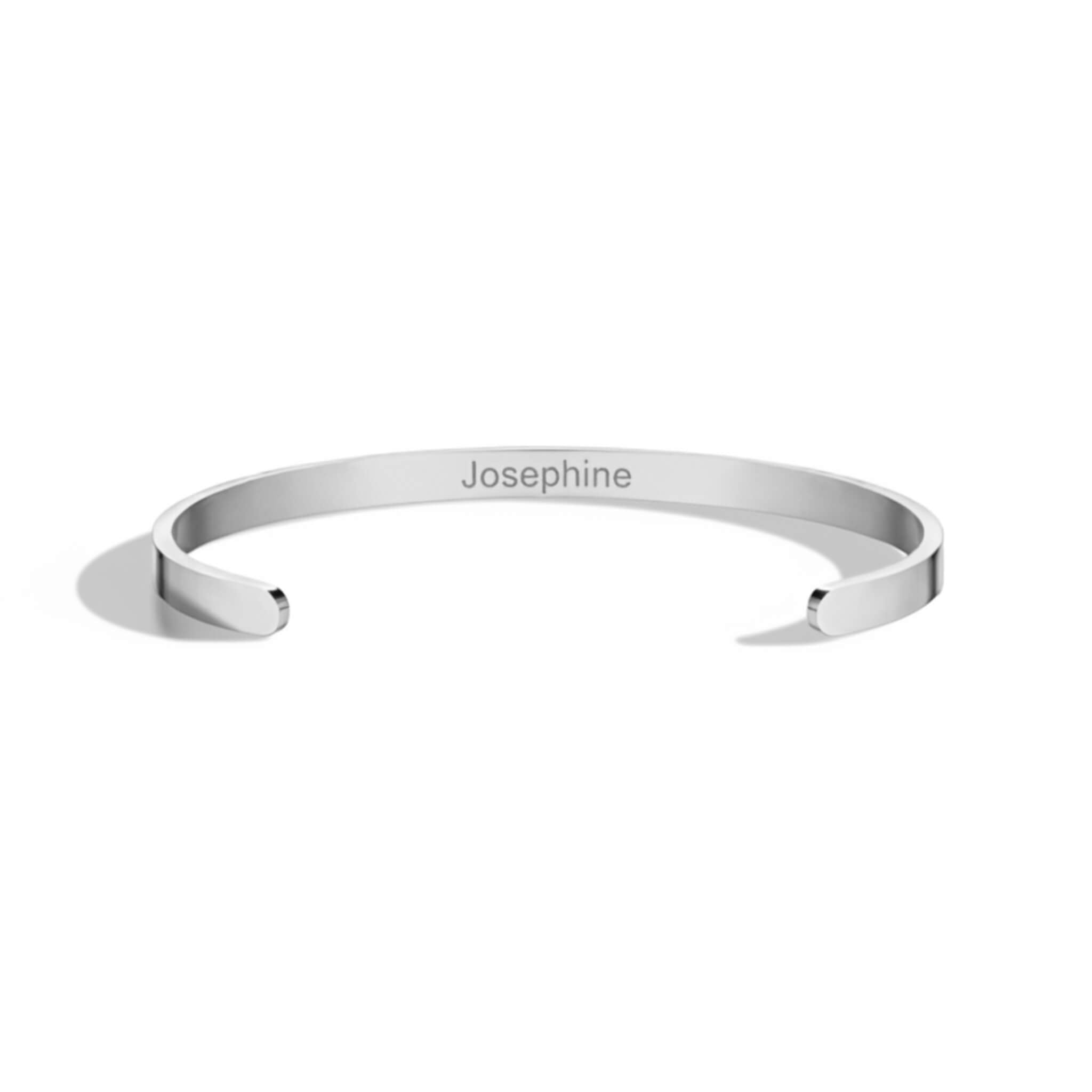 Personalised Minimal Cuff Bracelet