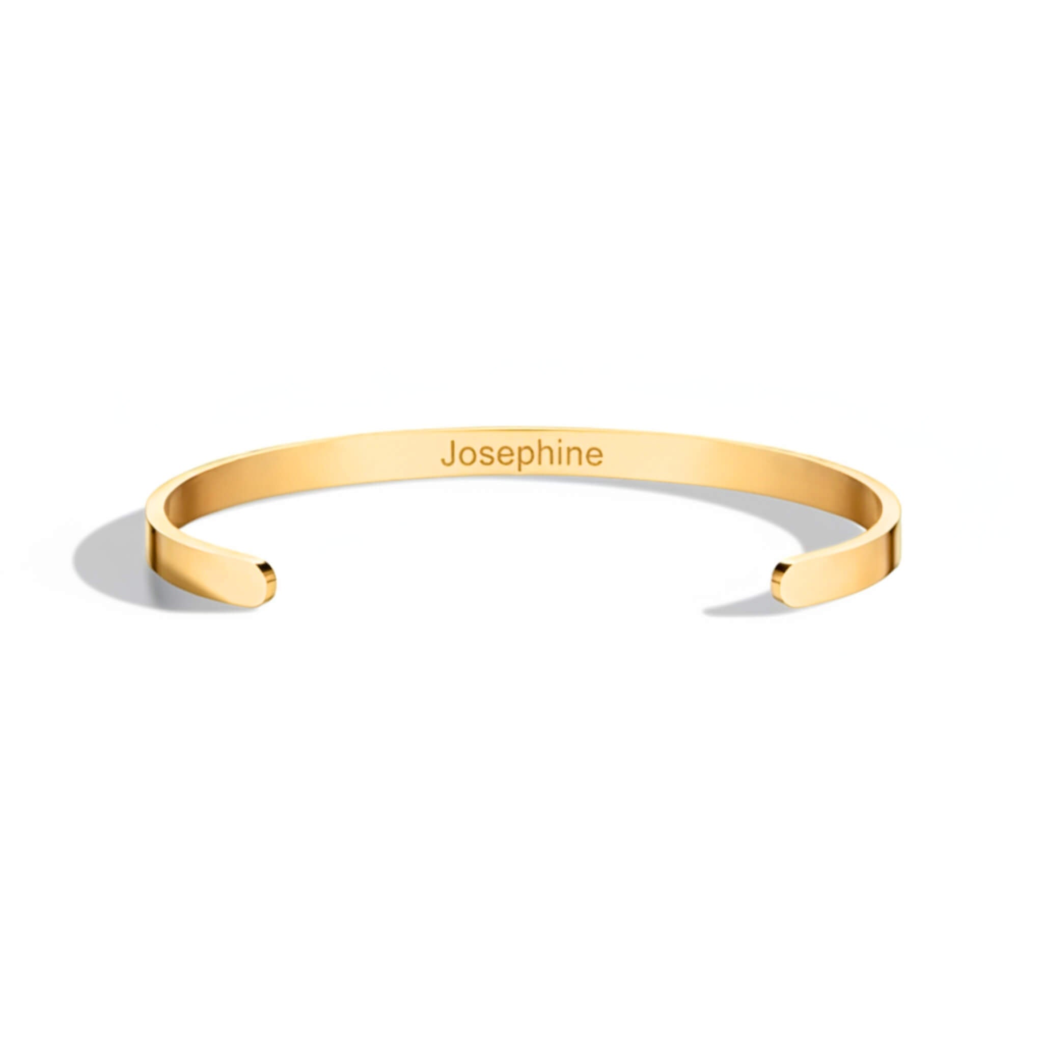 Personalised Minimal Cuff Bracelet