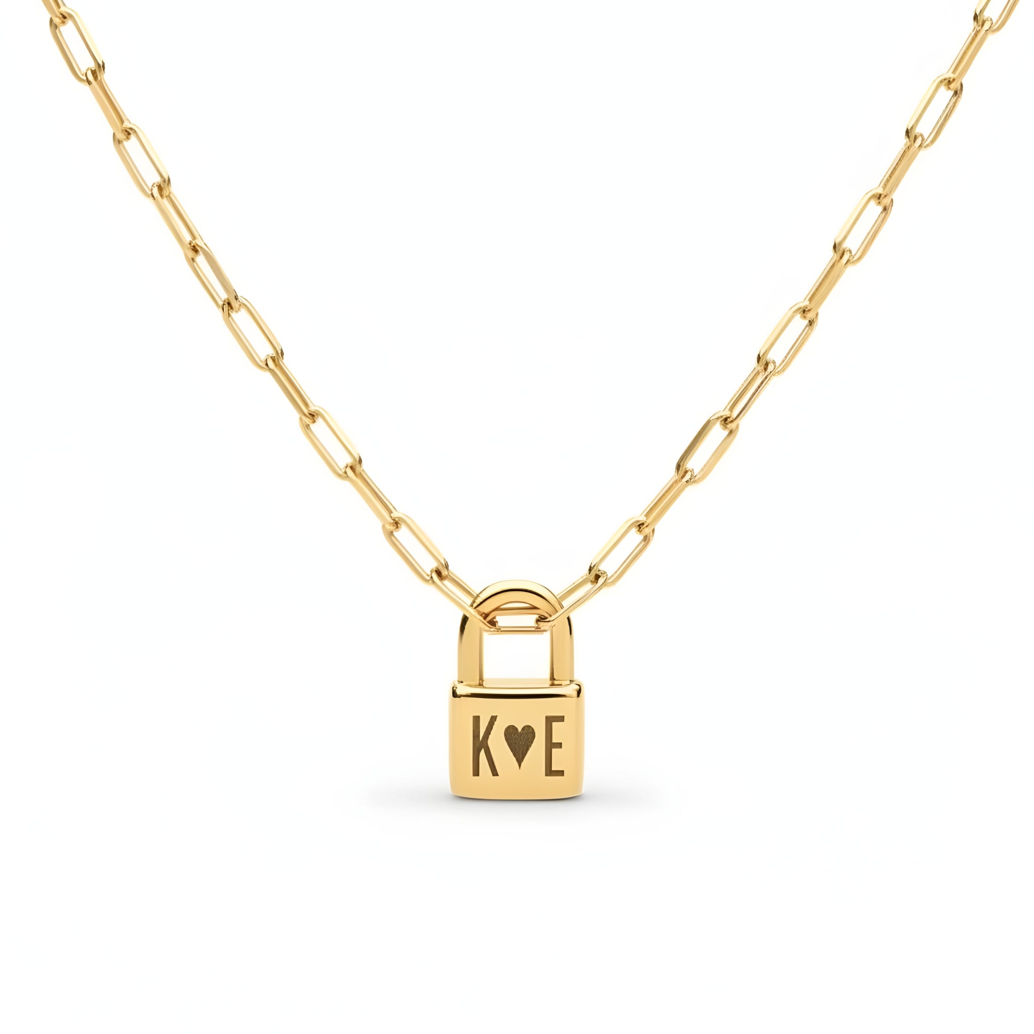Personalised Lock Necklace