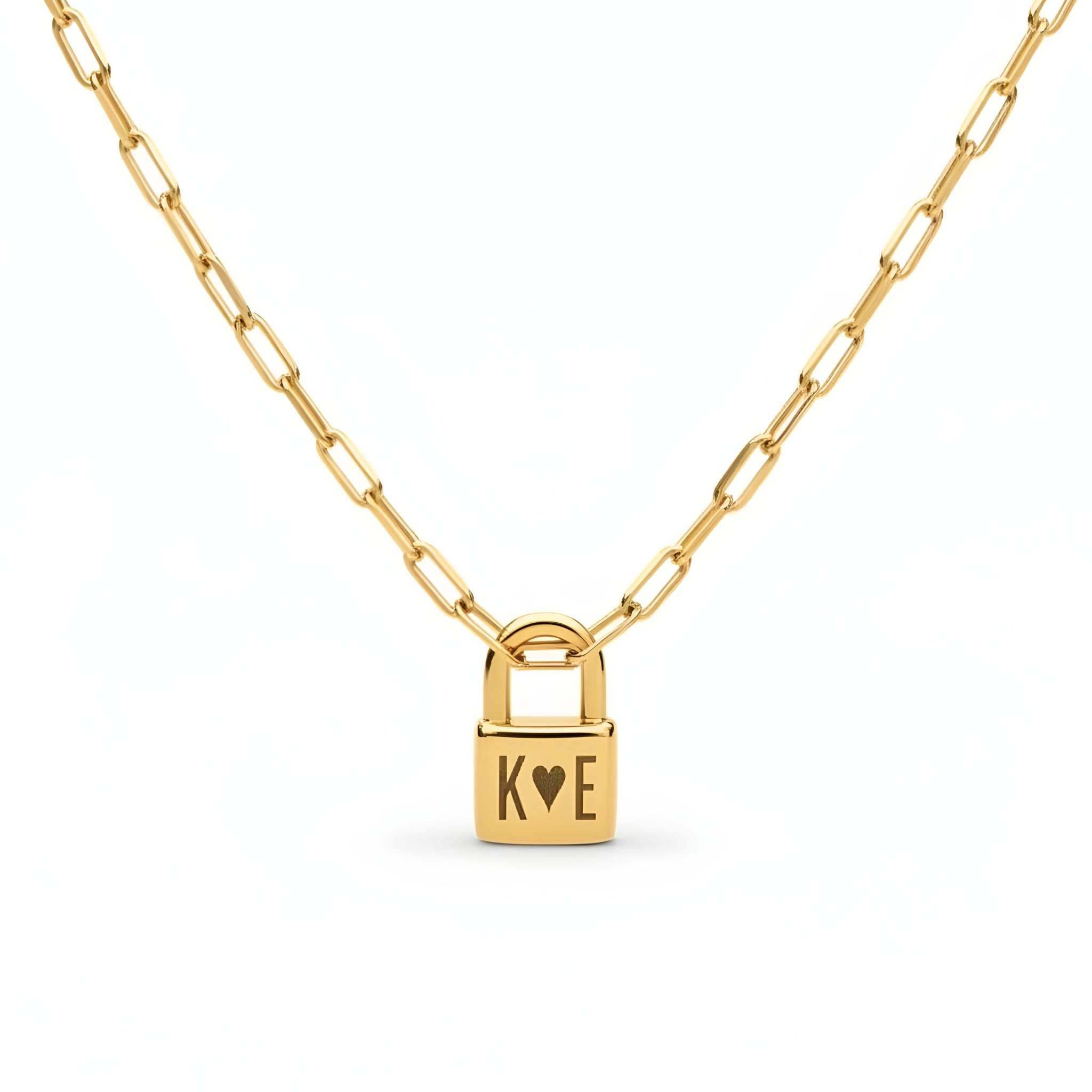Personalised Lock Necklace