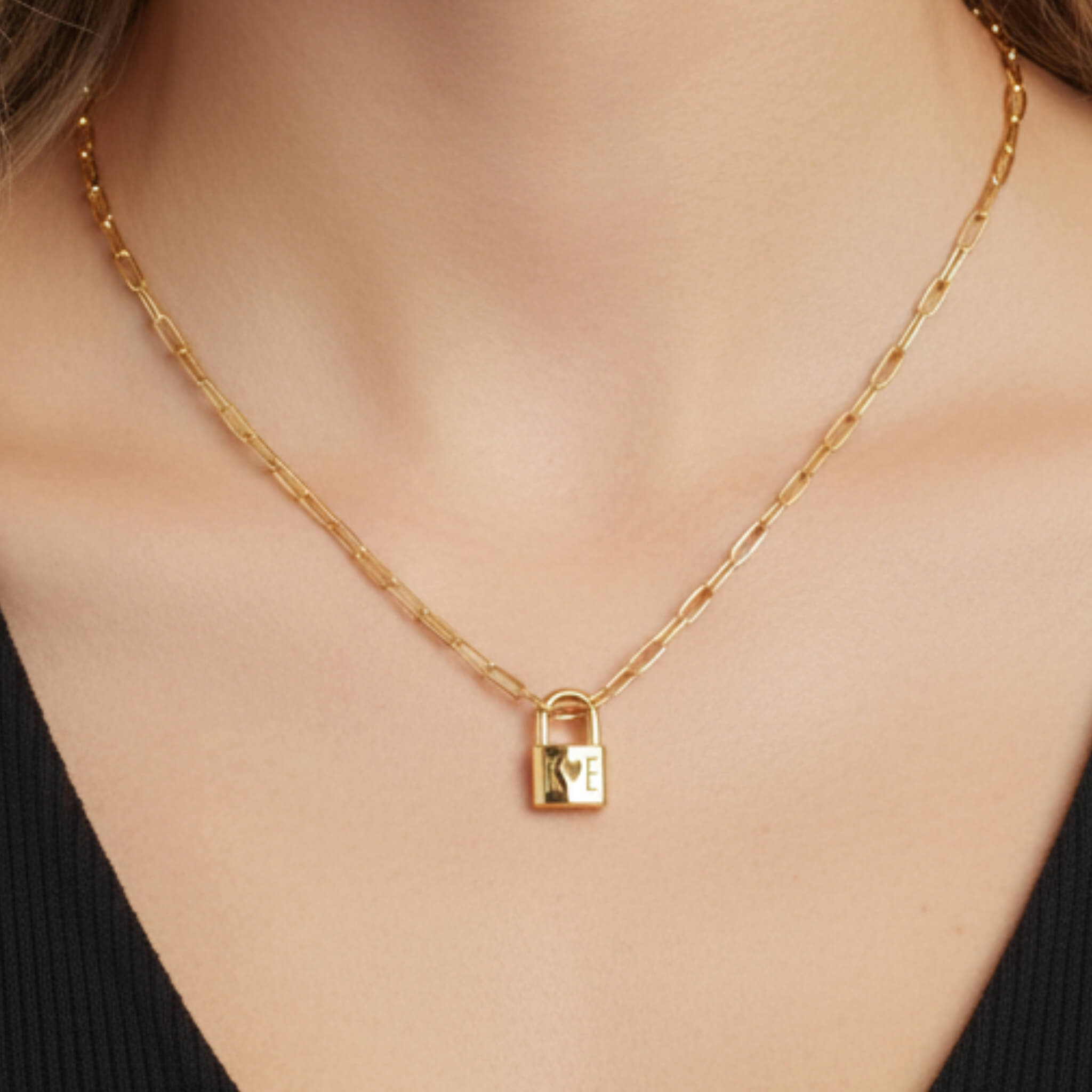 Personalised Lock Necklace