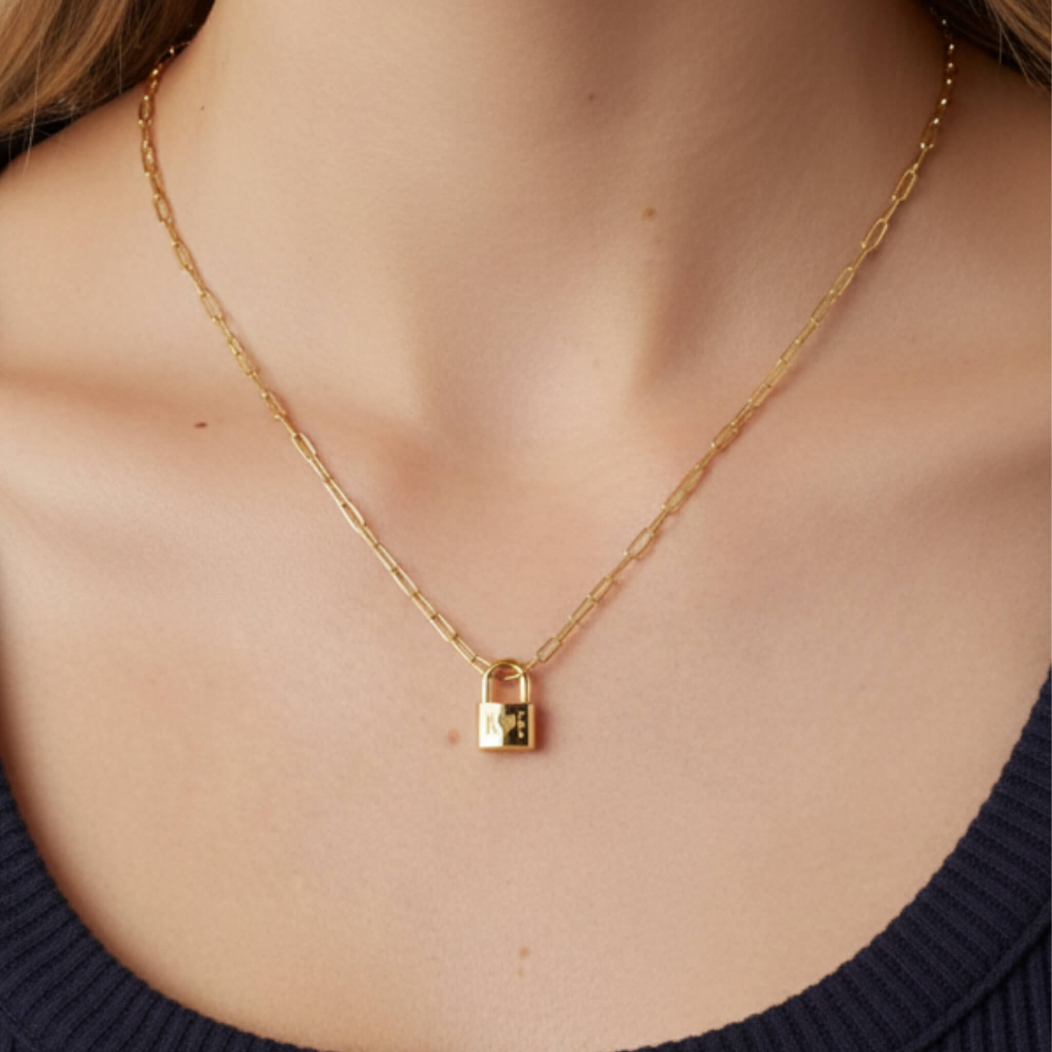 Personalised Lock Necklace