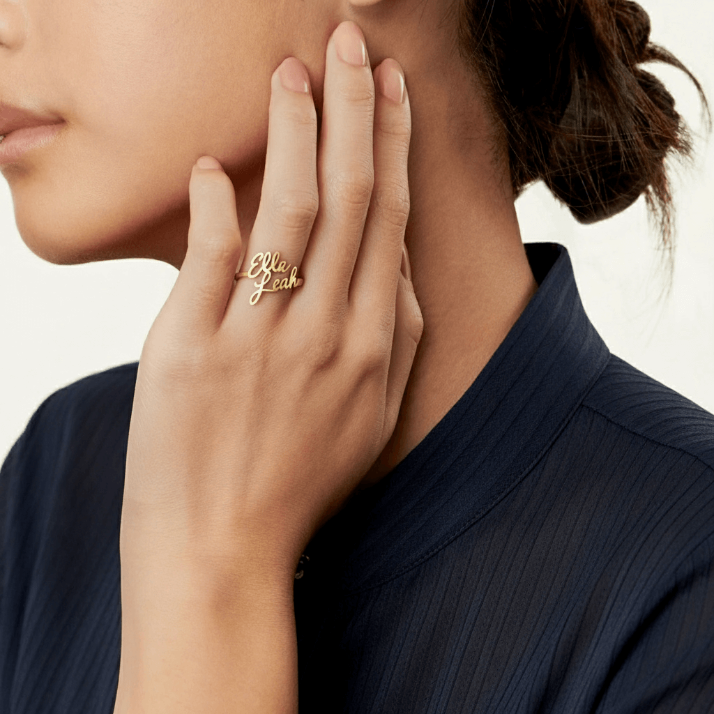 Personalised Name Ring